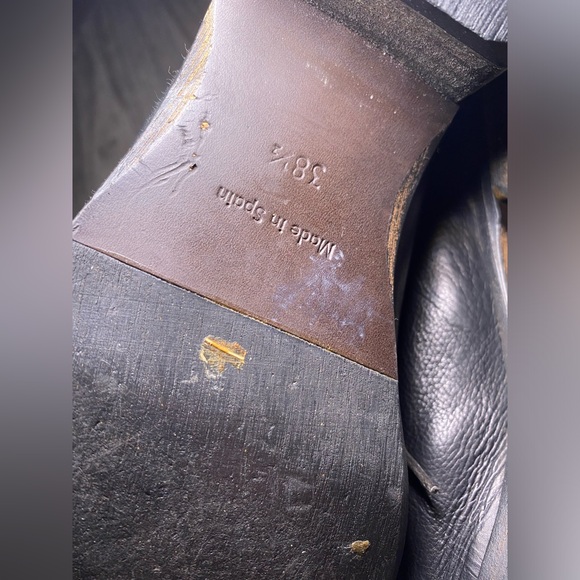 VGUC Coclico Leather Ankle Lace Up Low Heeled Boots - Picture 12 of 12